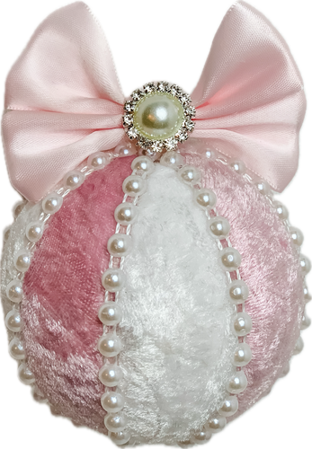Pink & White Candy Cane Decorations - A Bauble Affair