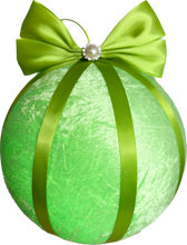 Load image into Gallery viewer, Extra Large Lime Green Grinch Baubles - XXXL
