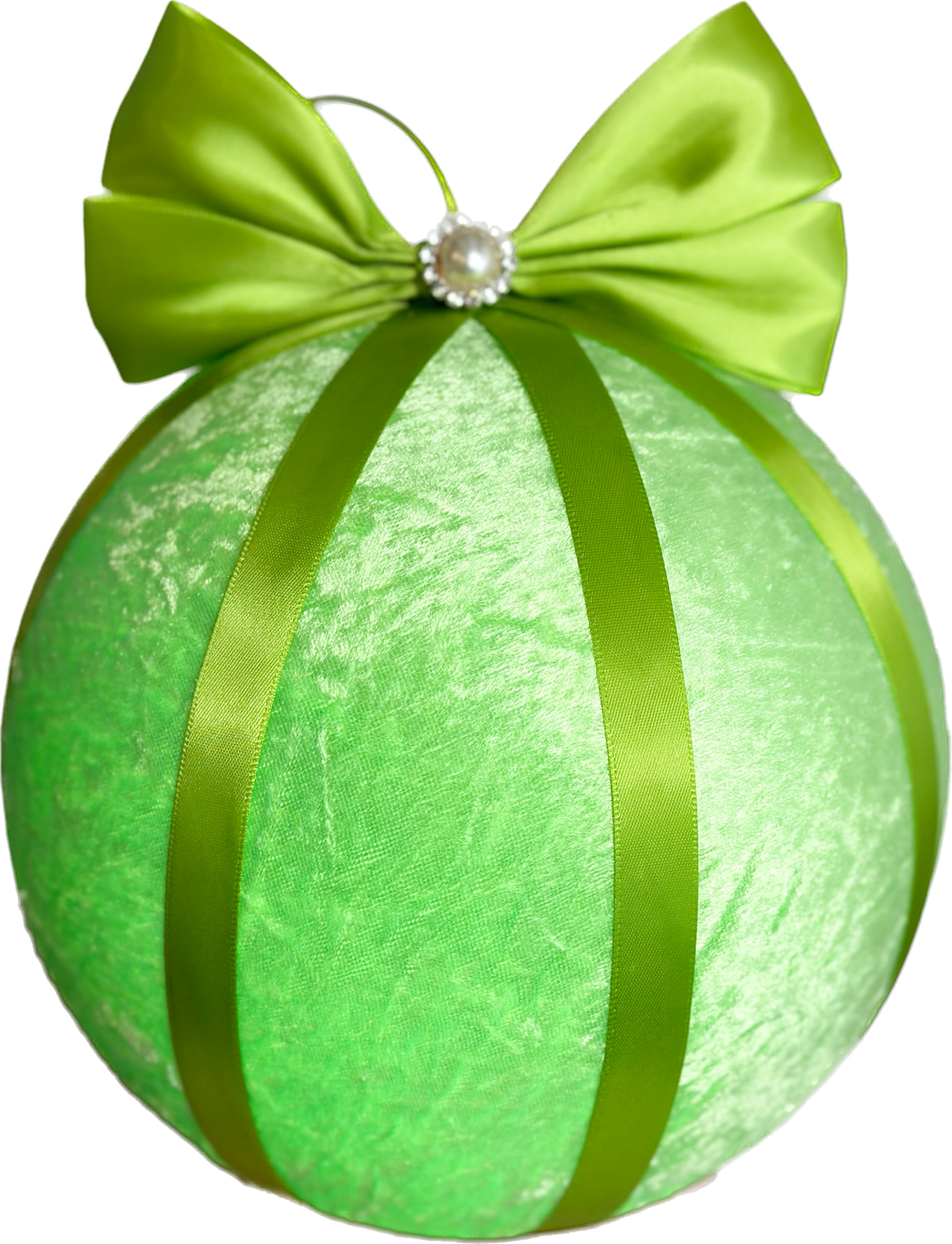 Extra Large Lime Green Grinch Baubles - XXXL
