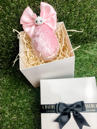 Pink Easter Bunny Egg - Easter Gift Set - A Bauble Affair