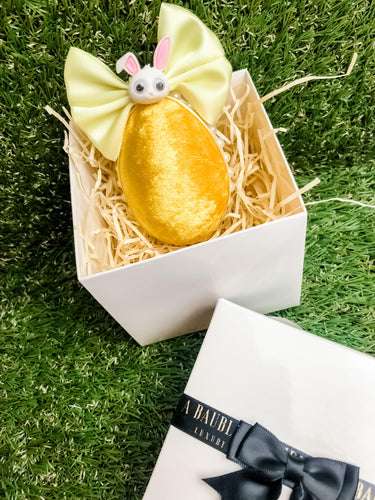 Yellow Easter Bunny Egg - Easter Gift Set - A Bauble Affair