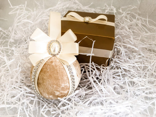 Champagne Gold Bauble Gift Set - A Bauble Affair