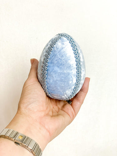 Large Easter Egg - Pastel Blue - A Bauble Affair
