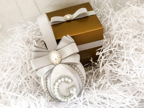 Personalised Silver Bauble Gift Set - A Bauble Affair