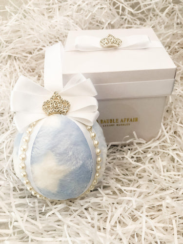 Baby Nursery Blue Bauble Gift Set - A Bauble Affair