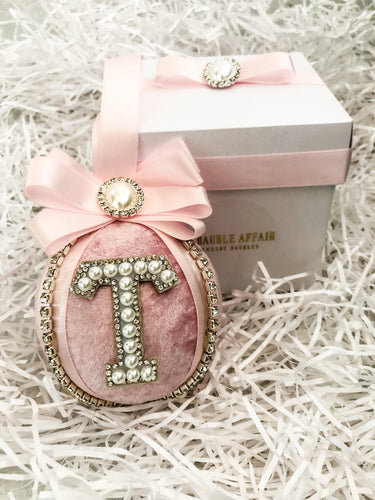 Personalised Pastel Pink Bauble Gift Set - A Bauble Affair