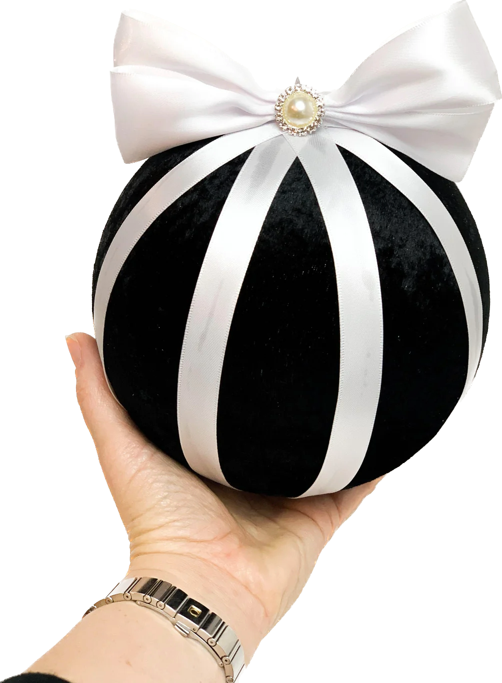 Extra Large Black Mono Baubles