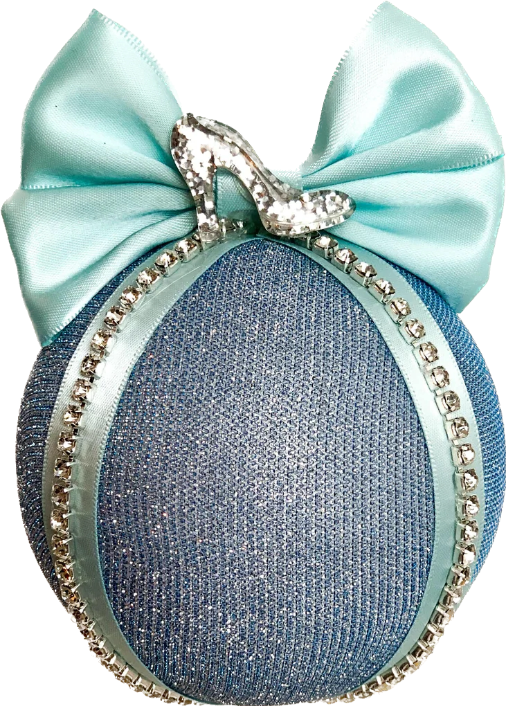 Glass Slipper Blue Baubles - A Bauble Affair