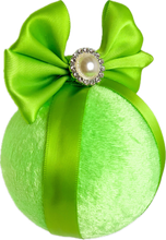 Load image into Gallery viewer, Lime Green Grinch Monster Baubles
