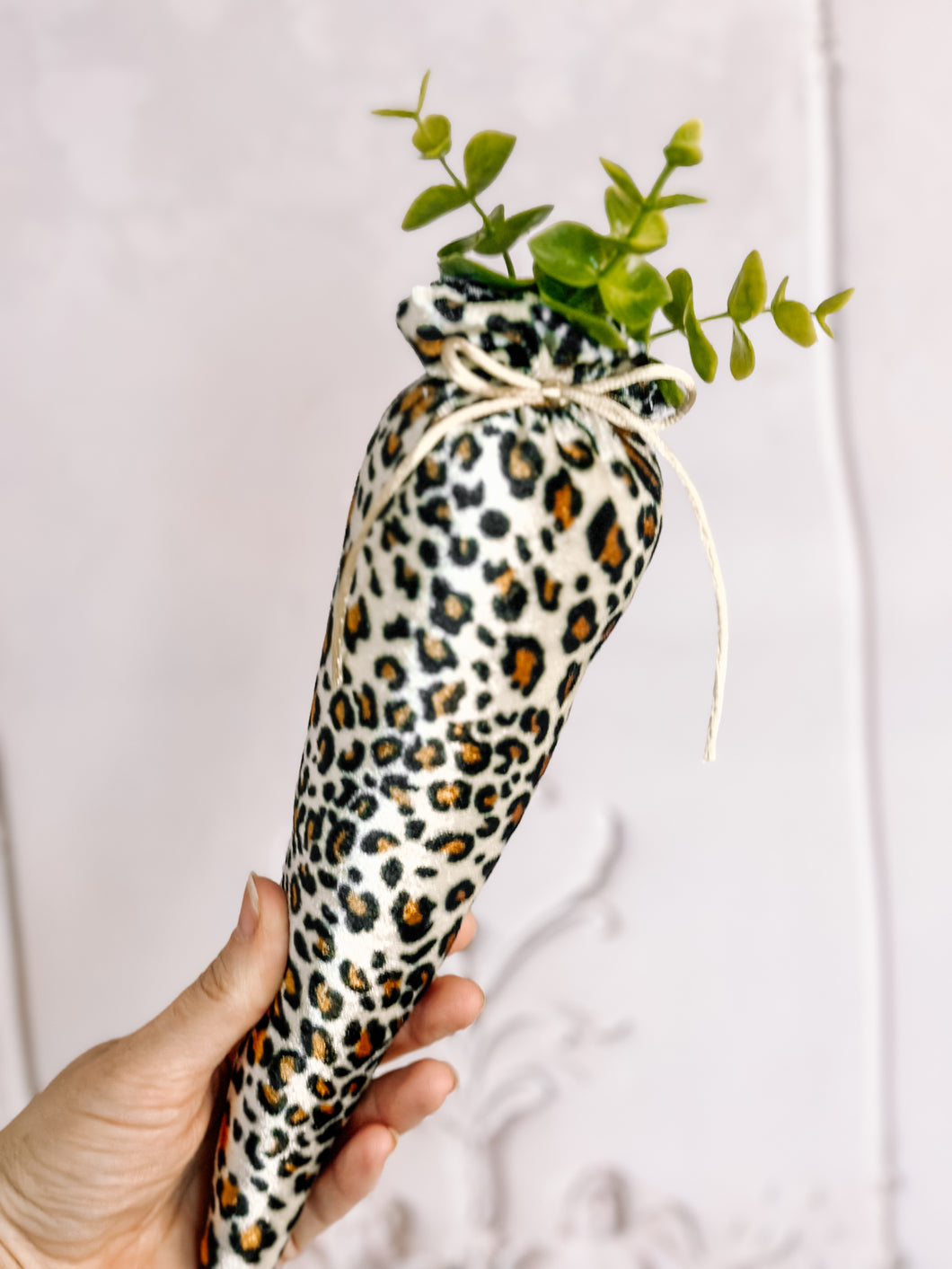 Leopard Print Carrot - Easter Decor