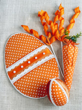 Load image into Gallery viewer, Orange Easter Wreath Decor Set
