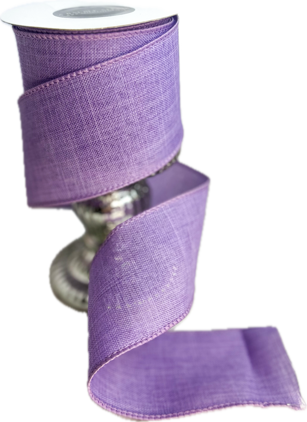 Lilac Wired Ribbon 2.5 Inch