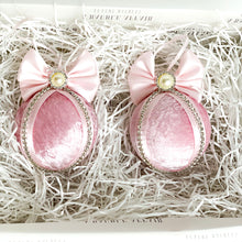 Load image into Gallery viewer, Pastel Pink Baubles - Set Of 2 - A Bauble Affair
