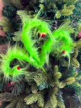 Load image into Gallery viewer, Furry Lime Green Grinch Monster Picks 16 Inch
