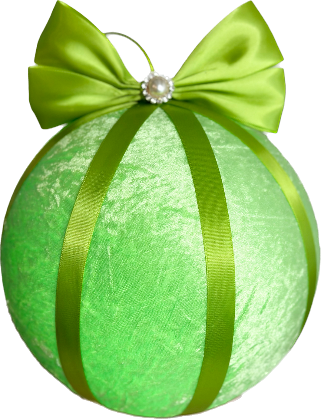 Extra Large Grinch Lime Green Baubles