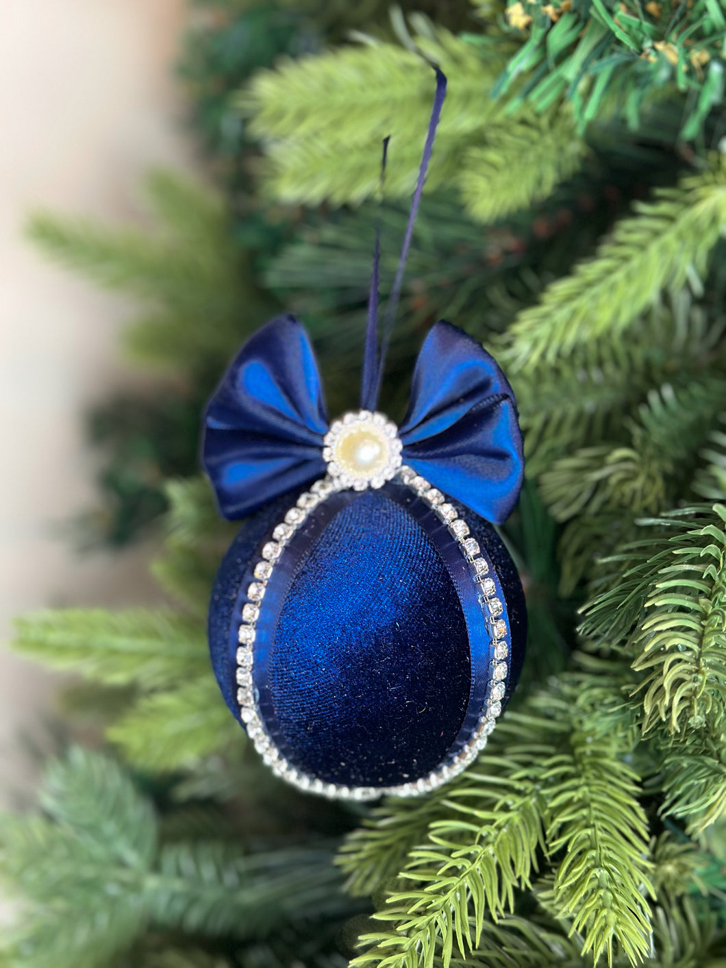 Navy Blue Regency Baubles