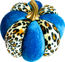 Load image into Gallery viewer, Teal &amp; Cheetah Print Pumpkins - Midnight Range
