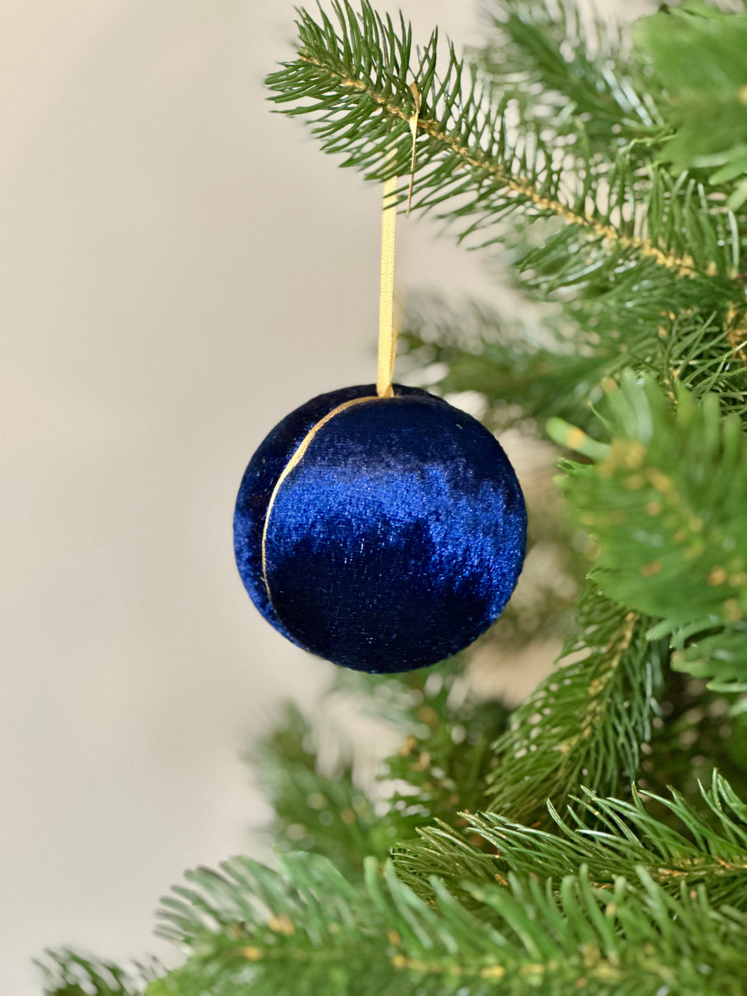 Navy Blue & Gold Empire Baubles