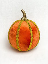 Load image into Gallery viewer, Set of 3 Autumn Pumpkin Decorations - A Bauble Affair
