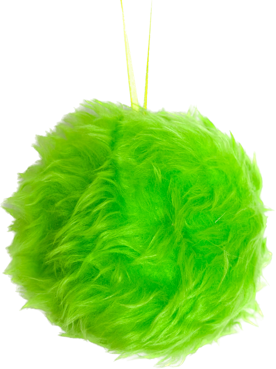 Furry Green Grinch Monster Baubles