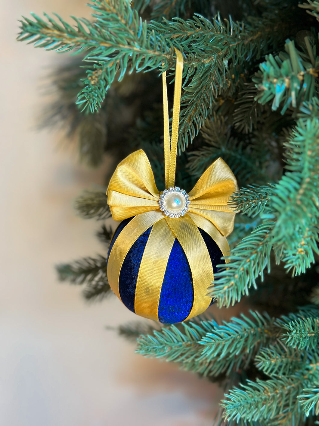 Navy Blue Society Baubles