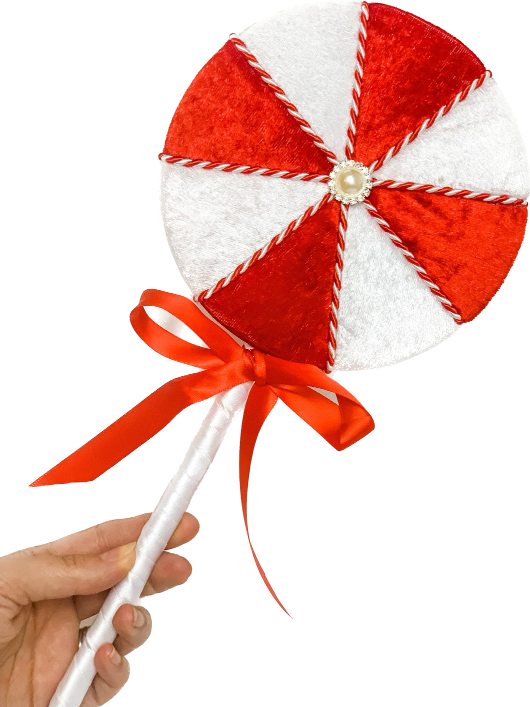 Large Candy Cane Peppermint Picks 15 Inch