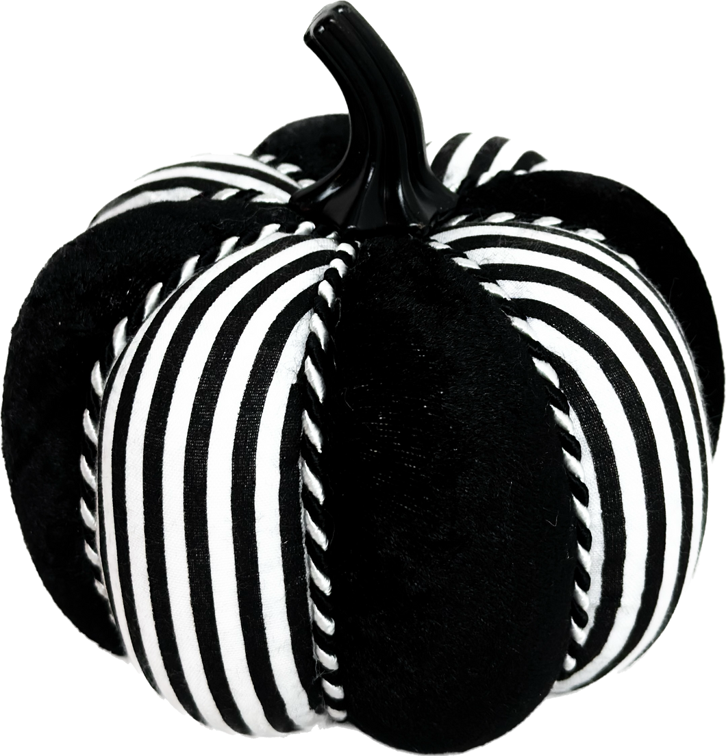 Beetlejuice Pinstripe Pumpkins - Midnight Range