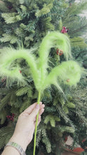 Load and play video in Gallery viewer, Furry Lime Green Grinch Monster Picks 16 Inch
