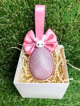 Load image into Gallery viewer, Sparkly Pink Easter Bunny Egg - Easter Gift Set - A Bauble Affair
