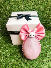 Load image into Gallery viewer, Sparkly Pink Easter Bunny Egg - Easter Gift Set - A Bauble Affair
