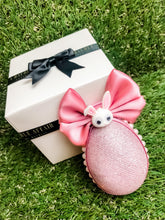 Load image into Gallery viewer, Sparkly Pink Easter Bunny Egg - Easter Gift Set - A Bauble Affair
