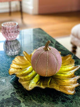 Load image into Gallery viewer, Sparkly Pink Pumpkin Decoration - A Bauble Affair
