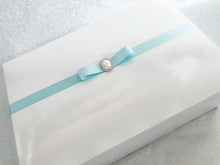 Load image into Gallery viewer, Personalised Large Ice Blue Bauble Gift Set - A Bauble Affair
