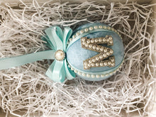 Load image into Gallery viewer, Personalised Large Ice Blue Bauble Gift Set - A Bauble Affair
