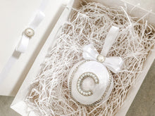 Load image into Gallery viewer, Personalised Large White Bauble Gift Set - A Bauble Affair
