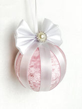 Load image into Gallery viewer, Pastel Pink &amp; White Baubles - A Bauble Affair
