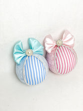 Load image into Gallery viewer, Pastel Blue &amp; Candy Cane Baubles - A Bauble Affair
