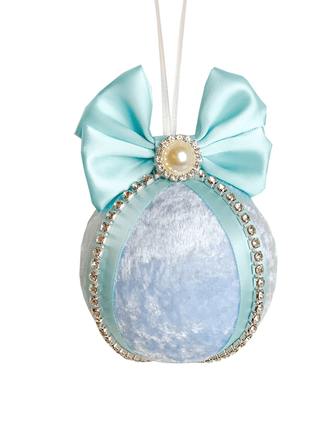 Pastel Blue Baubles - A Bauble Affair