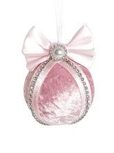 Load image into Gallery viewer, Pastel Pink Baubles - Set Of 2 - A Bauble Affair
