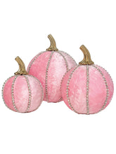 Load image into Gallery viewer, Pink Pumpkin Decoration - A Bauble Affair
