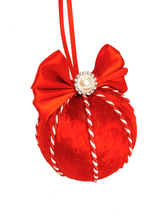 Load image into Gallery viewer, Red Candy Cane Baubles - A Bauble Affair
