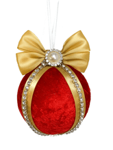 Load image into Gallery viewer, Red &amp; Gold Baubles - A Bauble Affair
