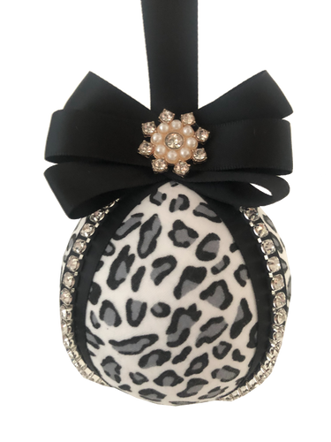 Snow Leopard Print Baubles - A Bauble Affair