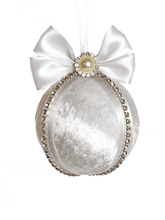 Load image into Gallery viewer, White Baubles - A Bauble Affair
