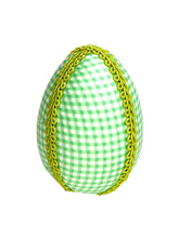 Load image into Gallery viewer, Windsor Eggs - Gingham Green 10cm
