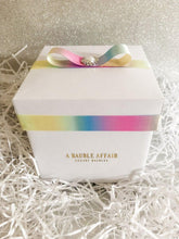 Load image into Gallery viewer, Teacher Thank You Rainbow Bauble Gift Set, primary school teacher gift - A Bauble Affair
