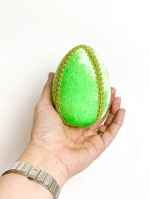 Load image into Gallery viewer, Large Easter Egg - Green - A Bauble Affair
