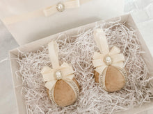 Load image into Gallery viewer, Champagne Gold Baubles - Set Of 2 - A Bauble Affair
