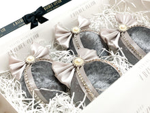 Load image into Gallery viewer, Grey Baubles - Set Of 4 - A Bauble Affair
