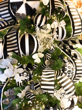 Load image into Gallery viewer, Black &amp; White Baubles - Set Of 2 - A Bauble Affair
